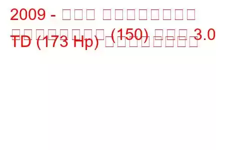 2009 - トヨタ ランドクルーザー
ランドクルーザー (150) プラド 3.0 TD (173 Hp) の燃費と技術仕様