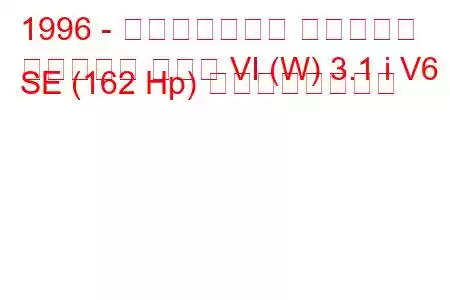 1996 - ポンティアック グランプリ
グランプリ クーペ VI (W) 3.1 i V6 SE (162 Hp) の燃費と技術仕様