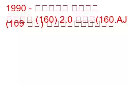 1990 - フィアット ティーポ
活版印刷 (160) 2.0 つまり(160.AJ) (109 馬力) 燃料消費量と技術仕様