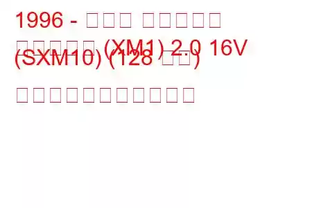 1996 - トヨタ ピクニック
ピクニック (XM1) 2.0 16V (SXM10) (128 馬力) の燃料消費量と技術仕様